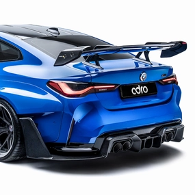 BMW G82 M4 AT-R3 Dry Carbon Fiber Swan Neck Wing 2020 