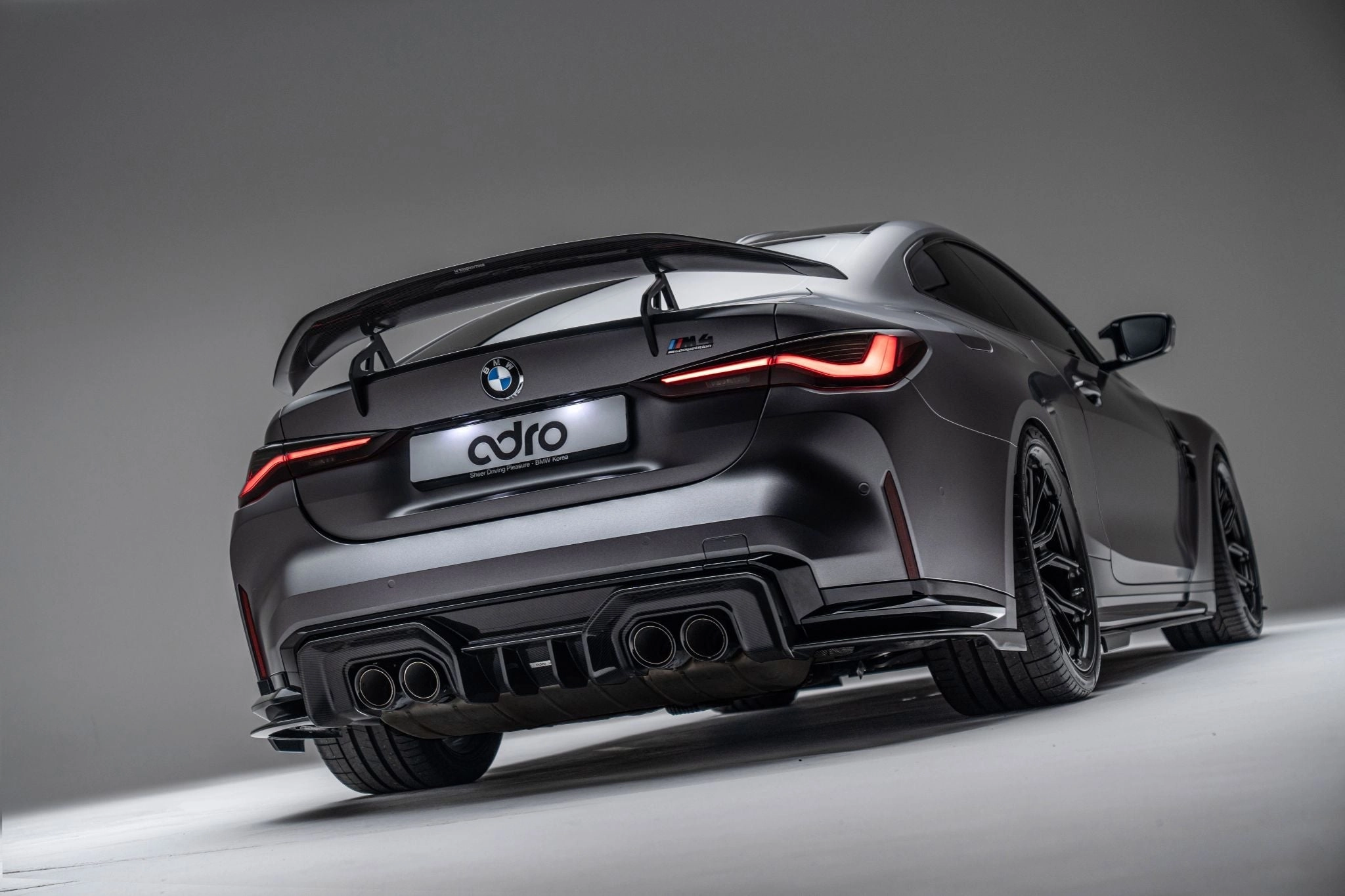 BMW G82 M4 AT-S Dry Carbon Fiber Swan Neck Wing 2020 