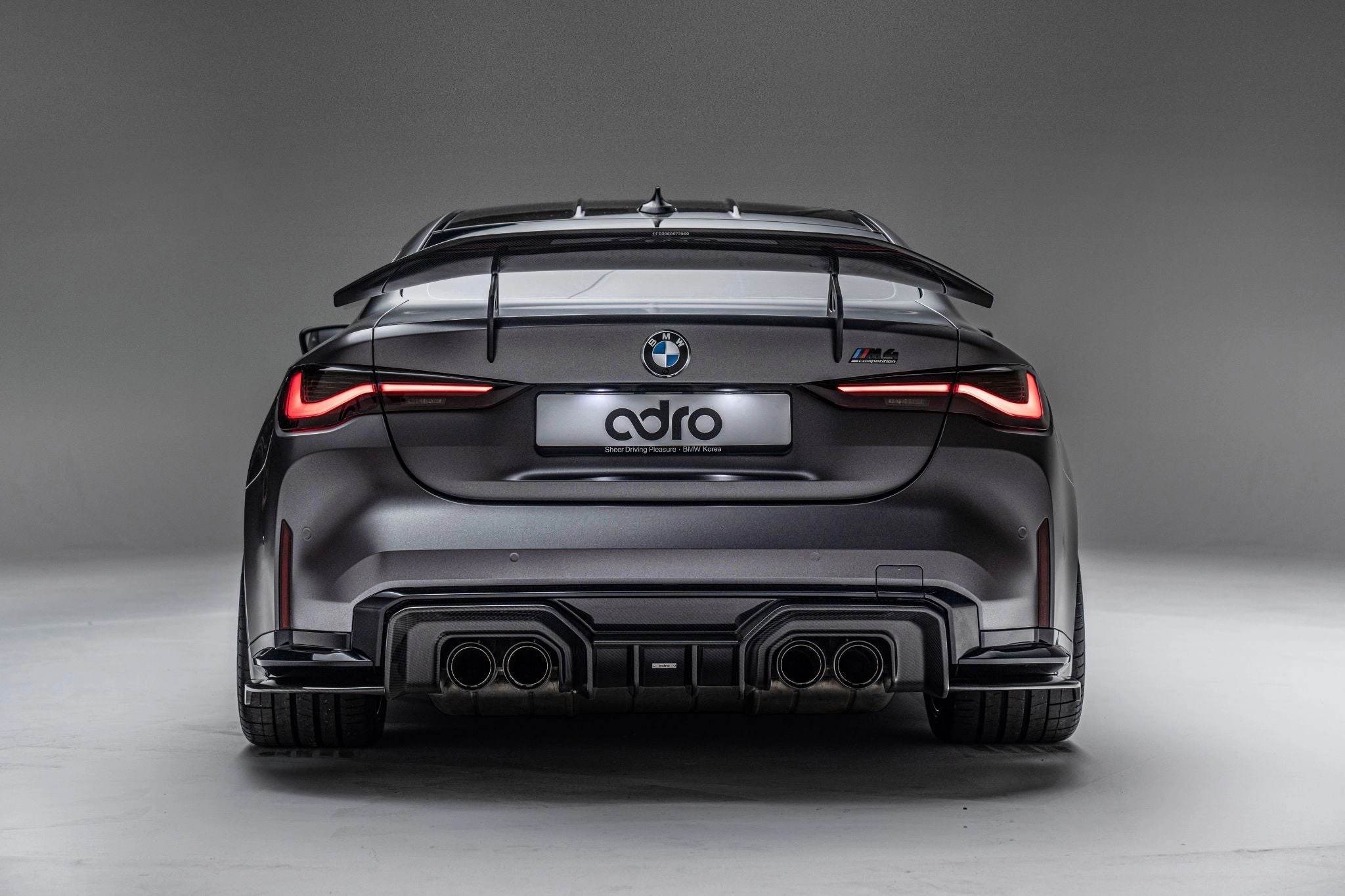 BMW G82 M4 AT-S Dry Carbon Fiber Swan Neck Wing 2020 