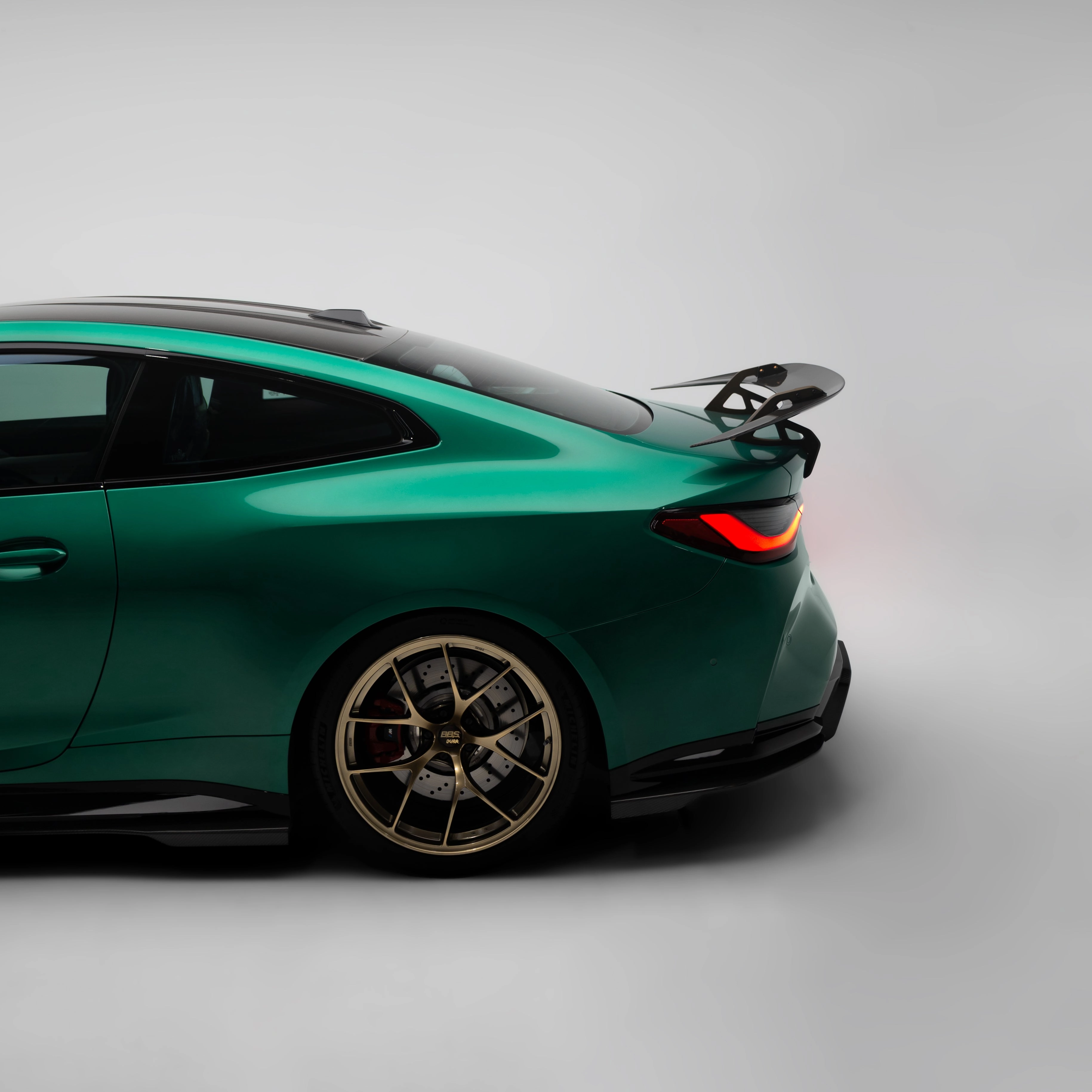 BMW G82 M4 AT-S Dry Carbon Fiber Swan Neck Wing 2020 