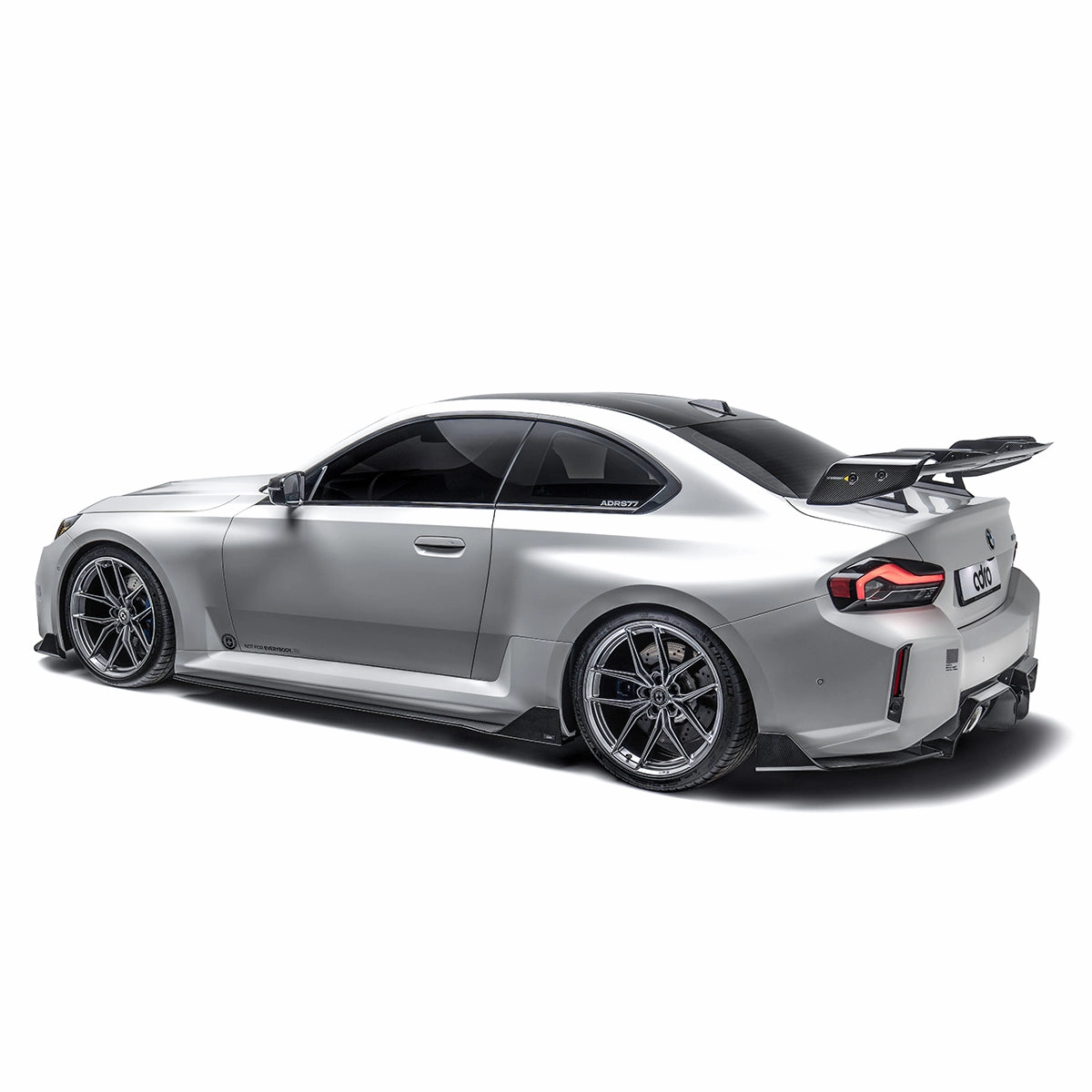 BMW G87 M2 AT-R3 Dry Carbon Fiber Swan Neck Wing 2020 