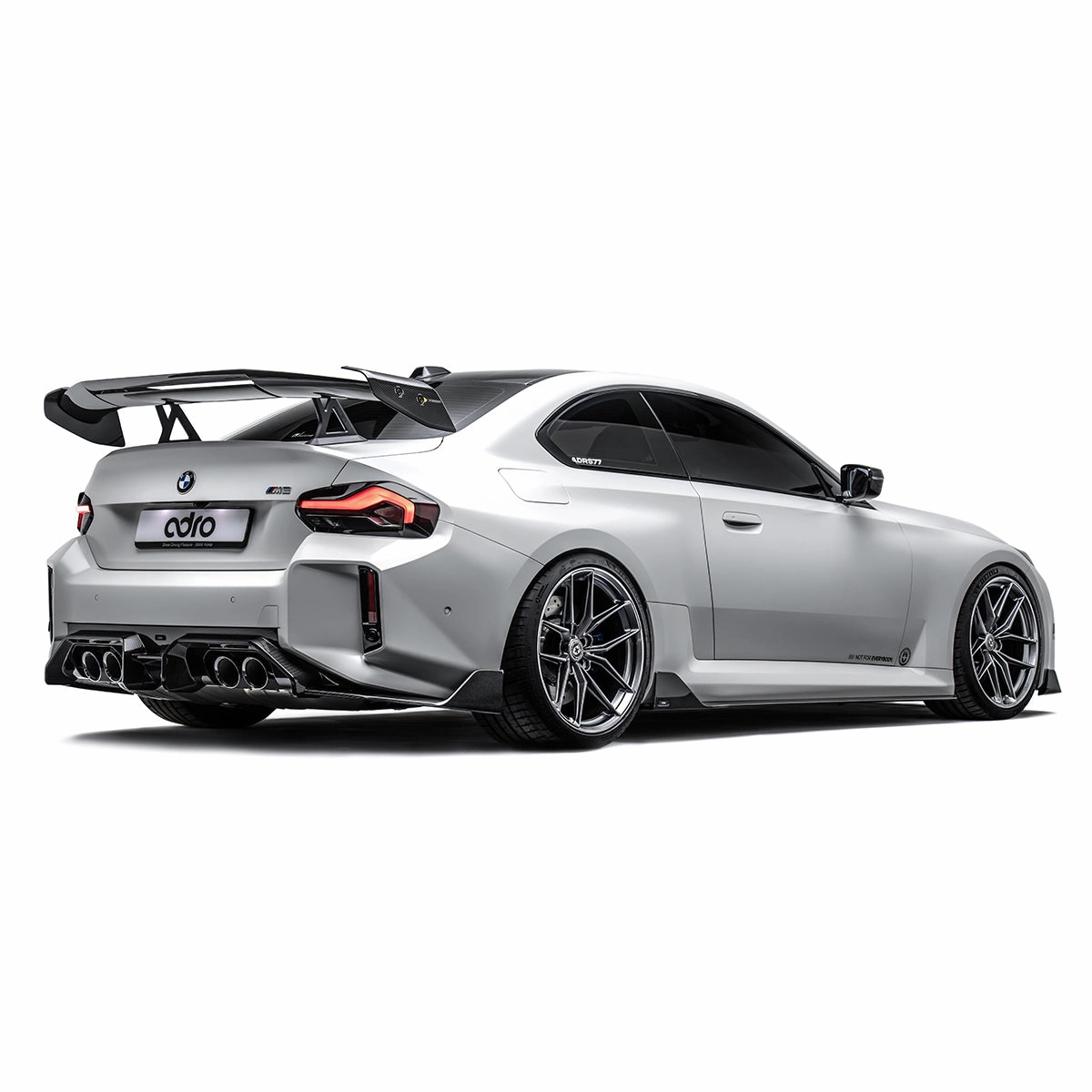BMW G87 M2 AT-R3 Dry Carbon Fiber Swan Neck Wing 2020 