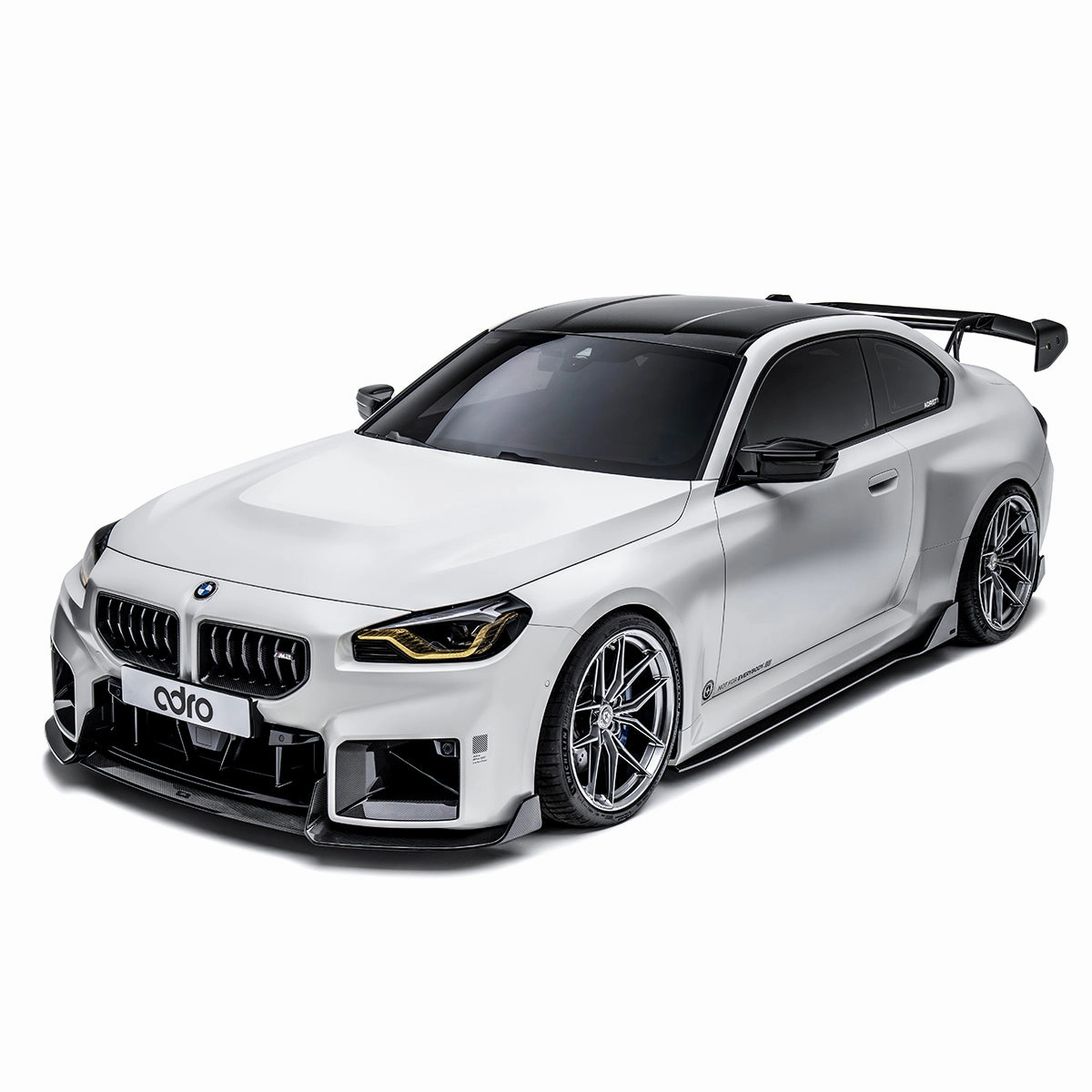 BMW G87 M2 AT-R3 Dry Carbon Fiber Swan Neck Wing 2020 