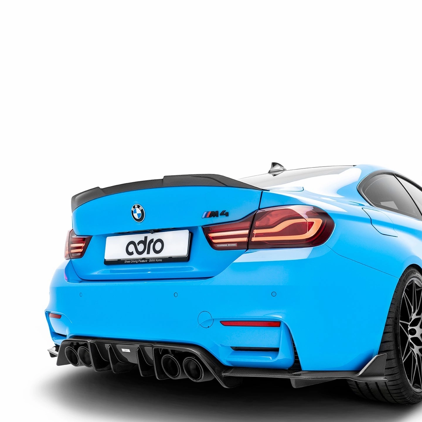 BMW M4 F82 Dry Carbon Fiber Rear Spoiler 2013-2020