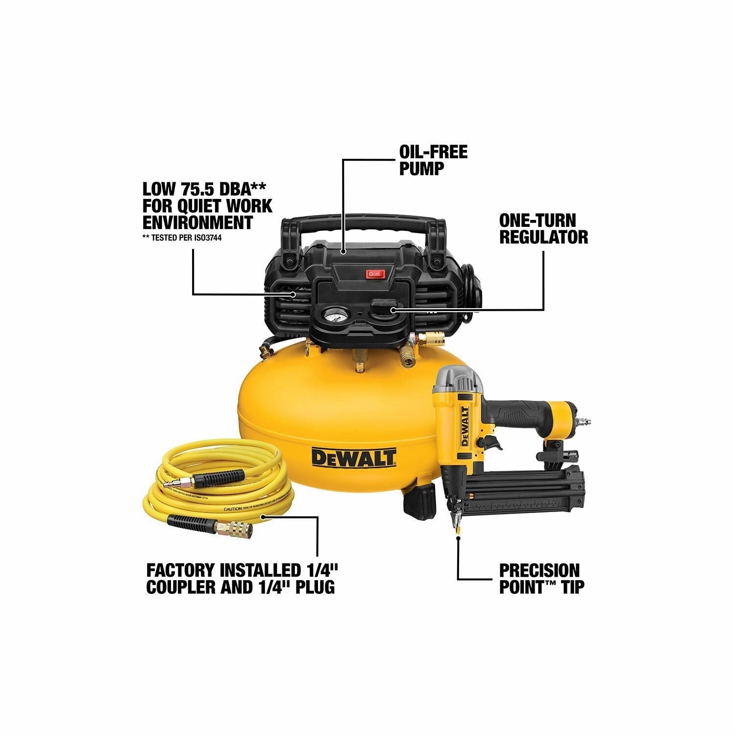 DEWALT DWFP1KIT-1 Tool Combo Kit (Dwfp12233, Dwfp55126)