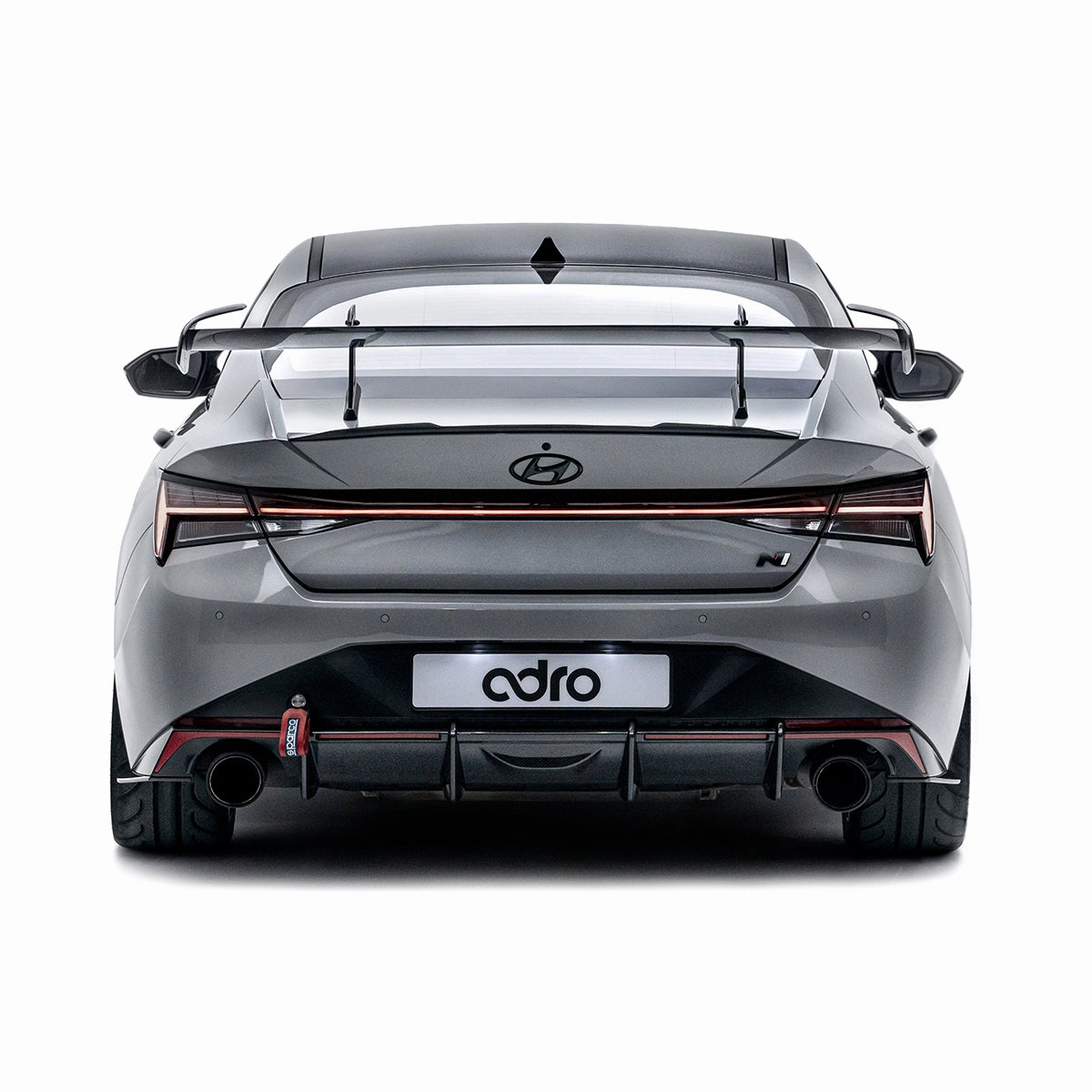 Hyundai i30 Sedan / Elantra N AT-R1 Swan Neck GT Wing 2021 