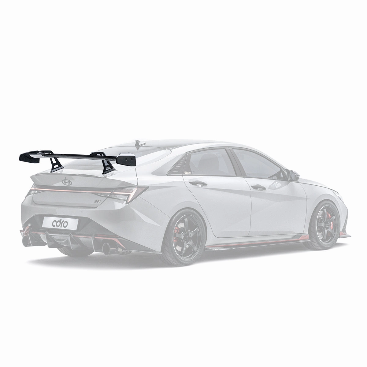 Hyundai i30 Sedan / Elantra N AT-R1 Swan Neck GT Wing 2021 