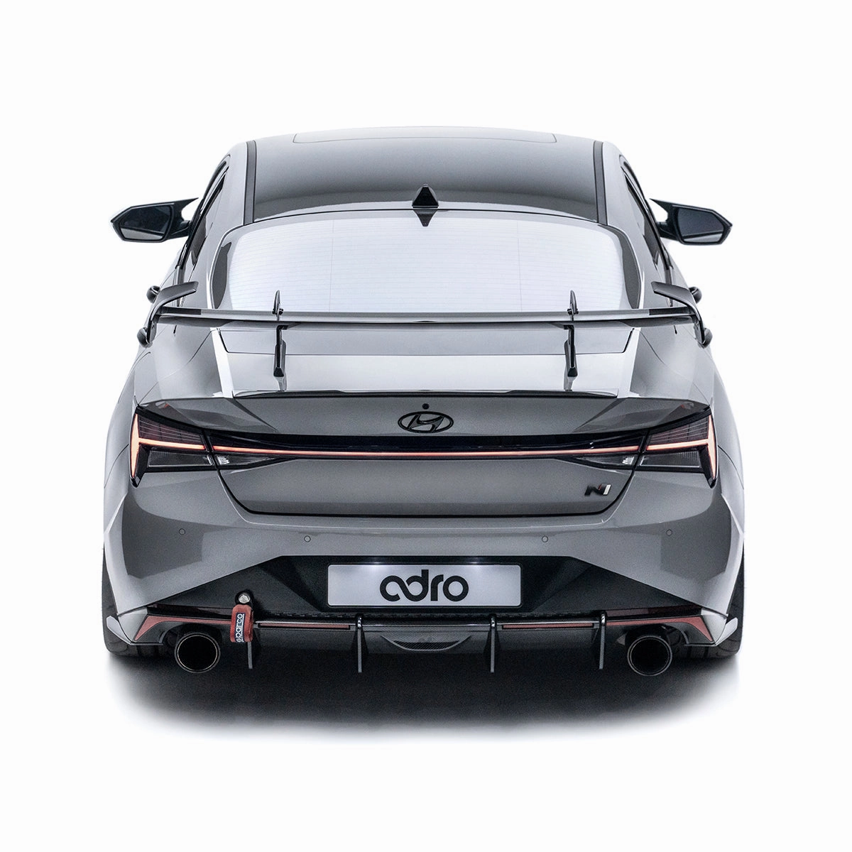 Hyundai i30 Sedan / Elantra N AT-R1 Swan Neck GT Wing 2021 