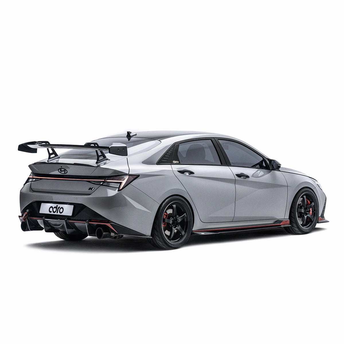 Hyundai i30 Sedan / Elantra N AT-R1 Swan Neck GT Wing 2021 