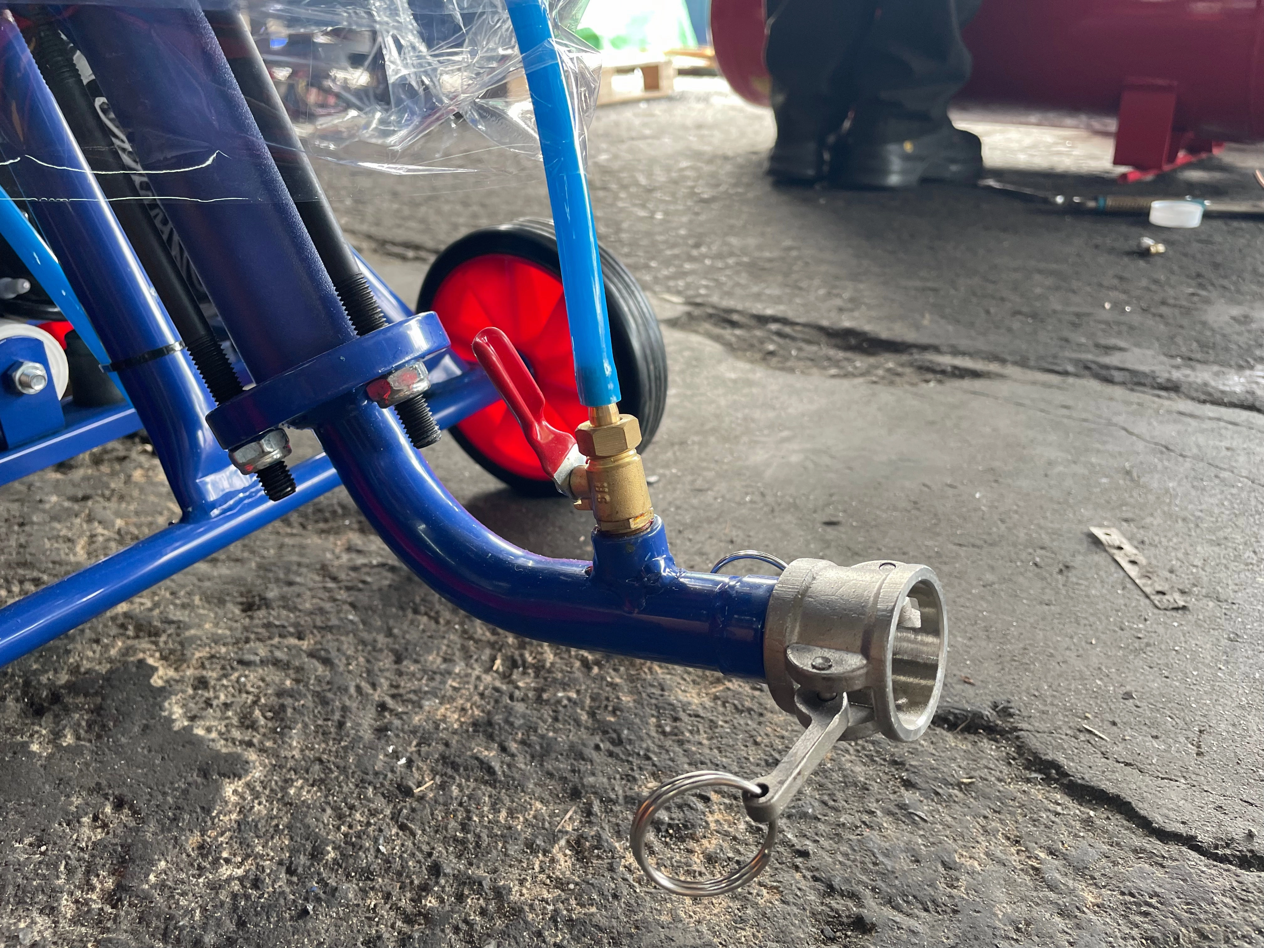 HYVST T22 Grout Pump And Cement Spray 850W 230V 50HZ (Comes With 5m Hose) | Model: CS-T22