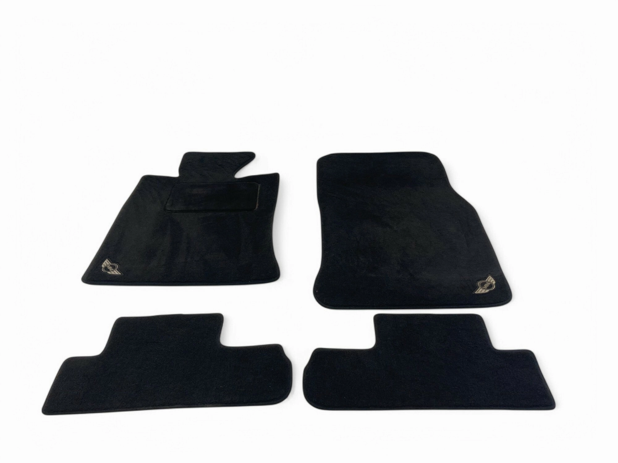 Mini Cooper Floormats Set Carpet Black OEM 51477345147 2009-2015 R57 483