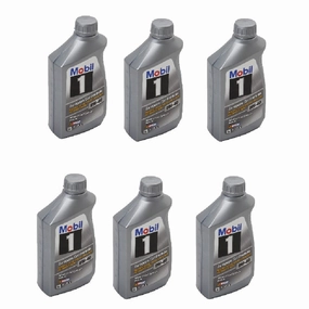 Mobil 1 125220 FS European Car Formula Full Synthetic Motor Oil 0W-40 - 6 Quarts