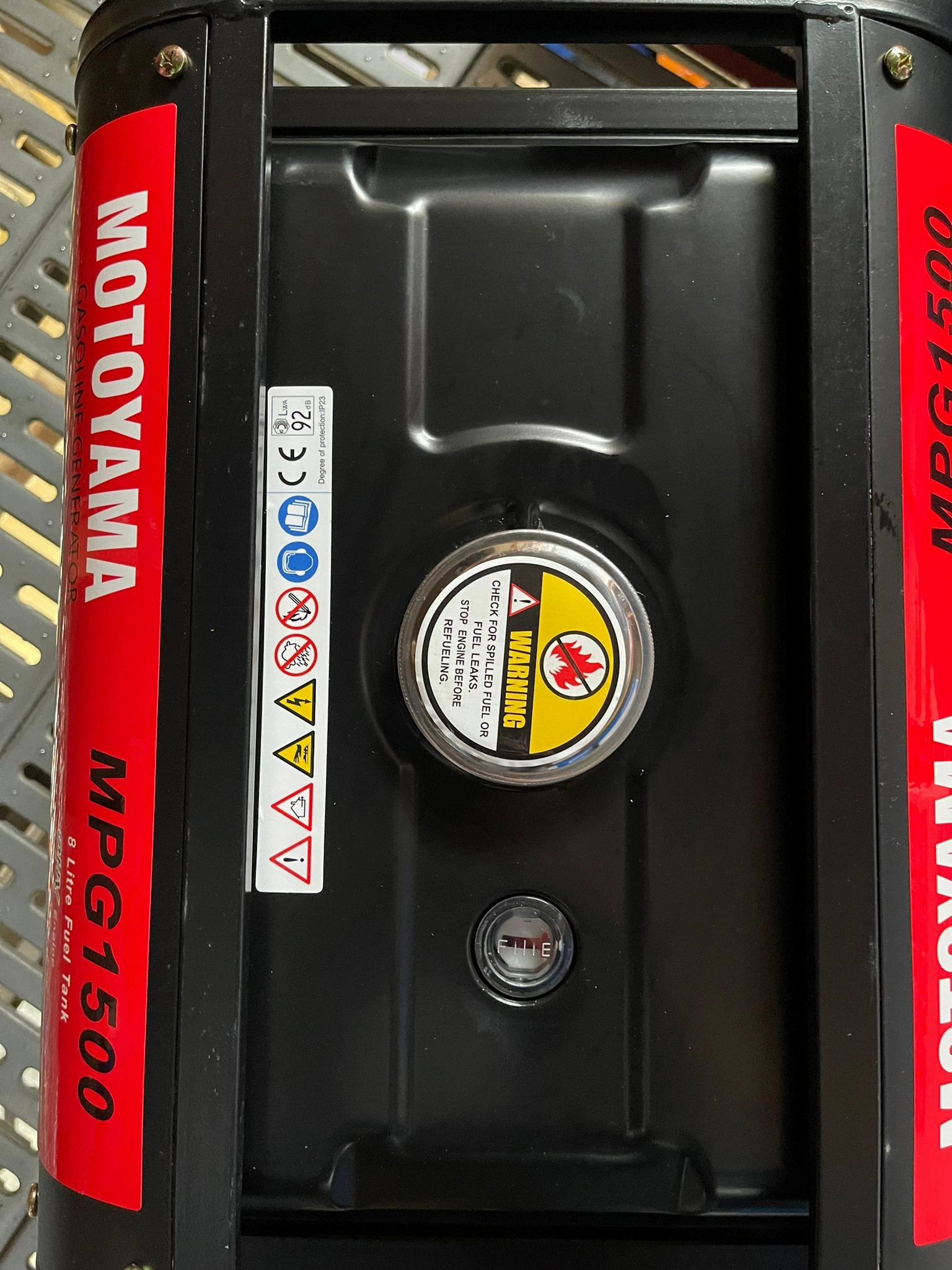 Motoyama Gasoline Generator 87cc 4stroke 1KVA 220V | Model : MPG1500