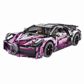 Pink Devil Hypercar 3728pcs