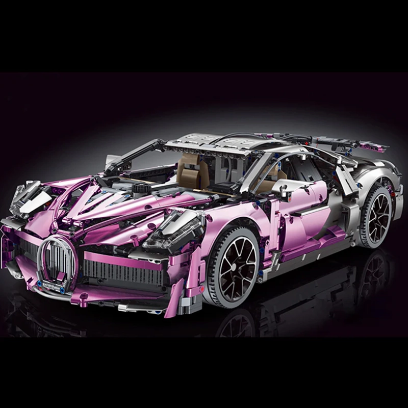 Pink Devil Hypercar 3728pcs