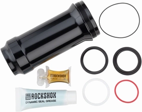 RockShox Rear Shock Air Can Assembly - DebonAir V2, 225/250 x 67.5-75mm, Deluxe/Super Deluxe A1-B2 (2017 ), Black