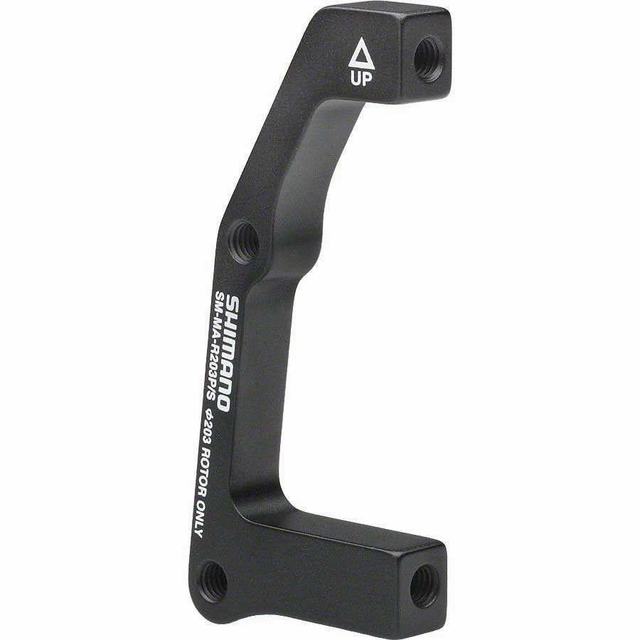 Shimano R203P/S Disc Brake Adapter for 203mm Rotor, 74mm Caliper, 51mm IS Frame