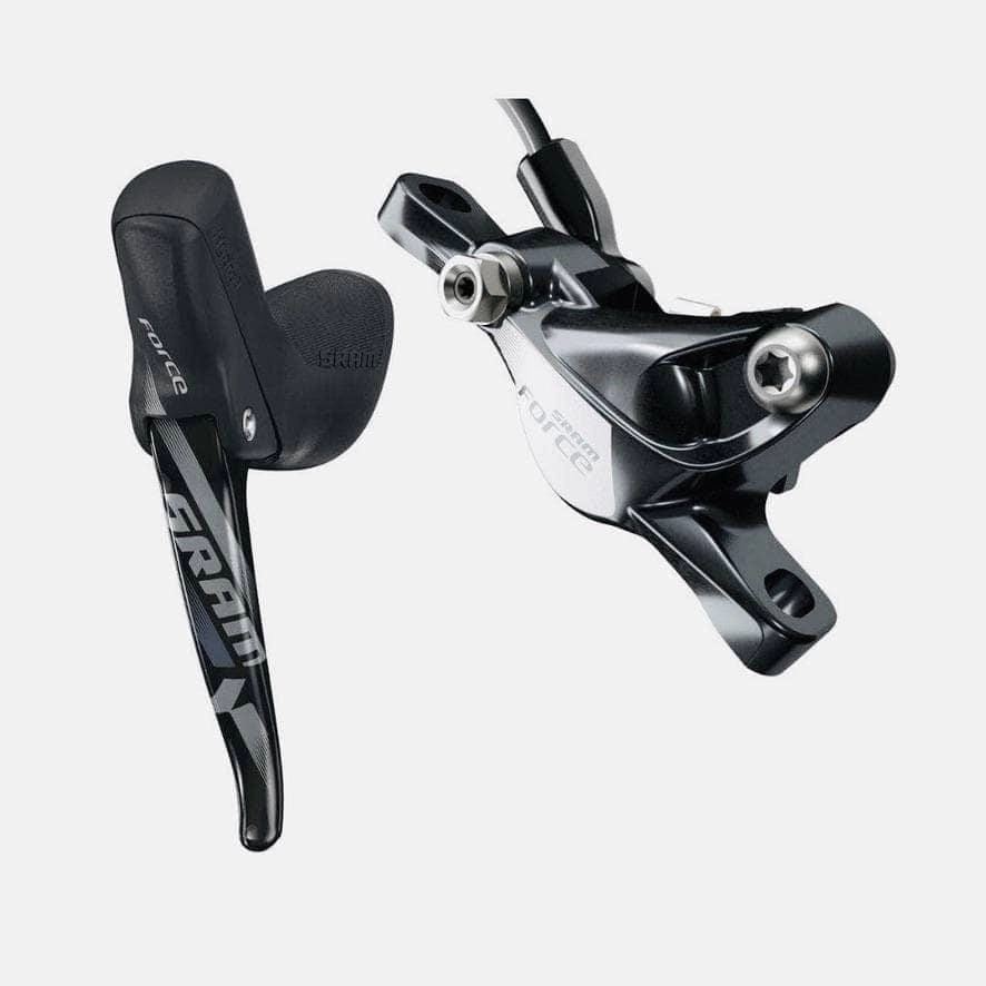 SRAM Force CX1 Shifter Left, Hydraulic road disc brake, Flat Mount Caliper, Front