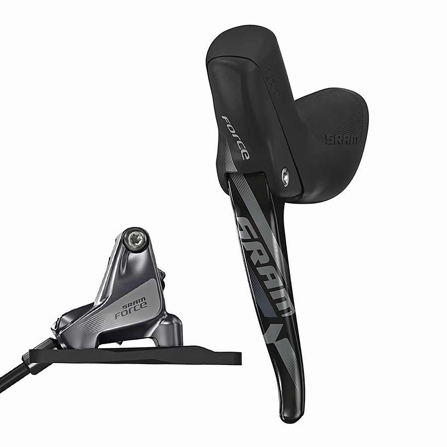 SRAM Force CX1 Shifter Left, Hydraulic road disc brake, Flat Mount Caliper, Front