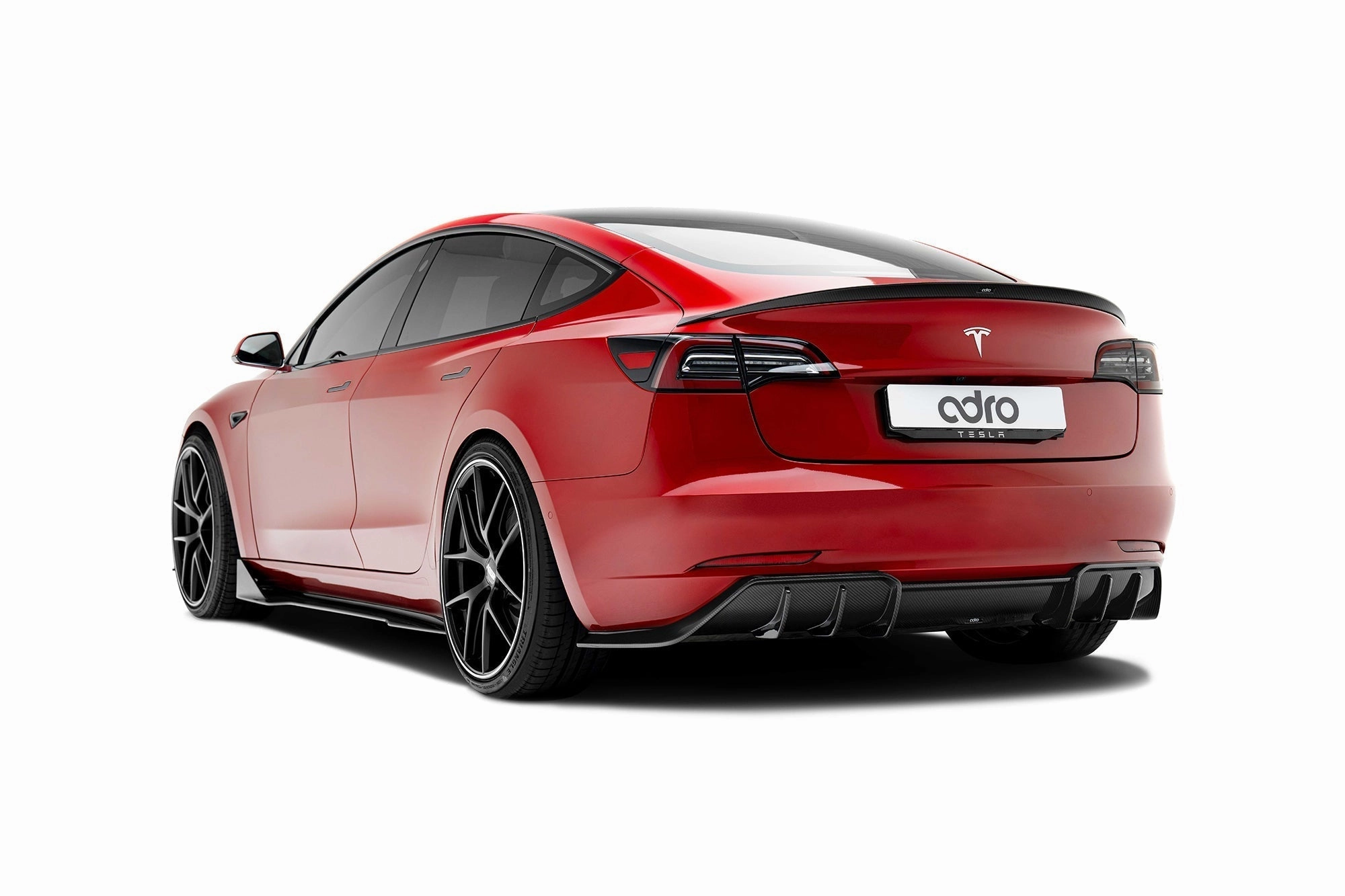 Tesla Model 3 Premium Dry Carbon Fiber Spoiler 2019 