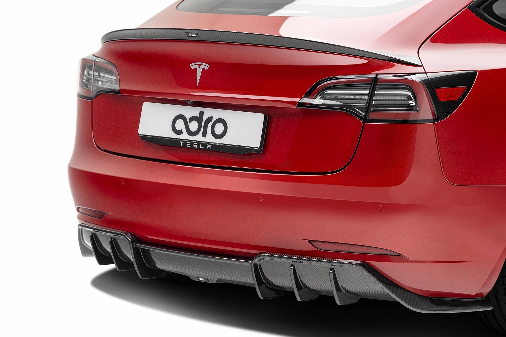 Tesla Model 3 Premium Dry Carbon Fiber Spoiler 2019 