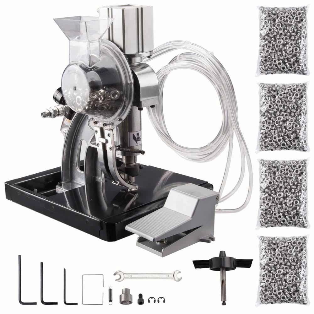 TheLAShop Pneumatic Grommet Machine #2 4000 Grommets