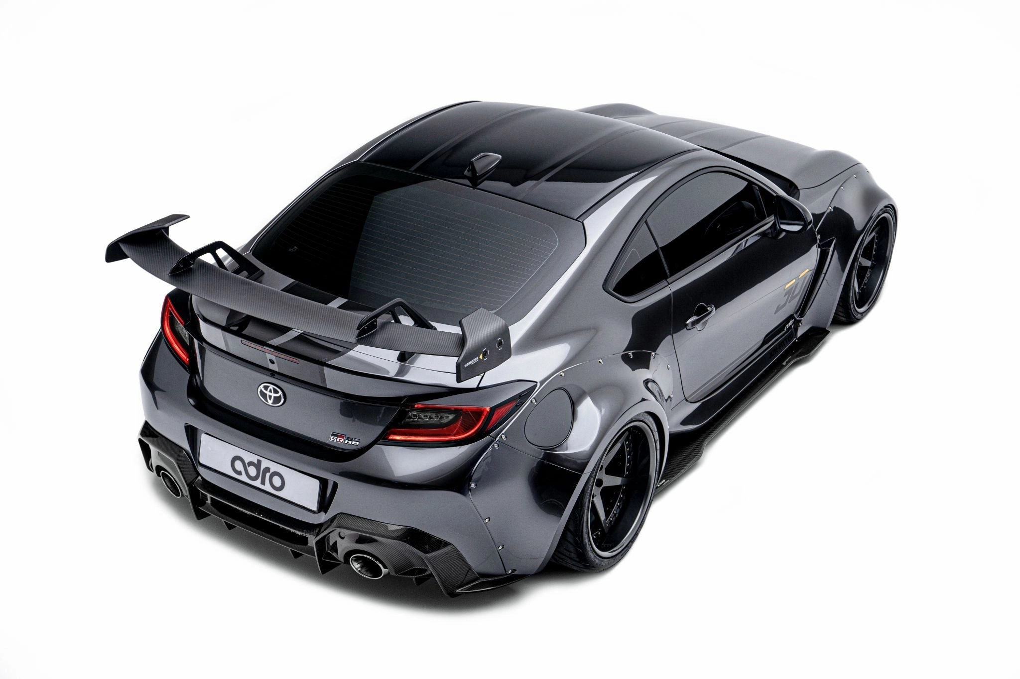 Toyota GR86 / Subaru BRZ Carbon Fiber AT-R1 Swan Neck Wing 2022 