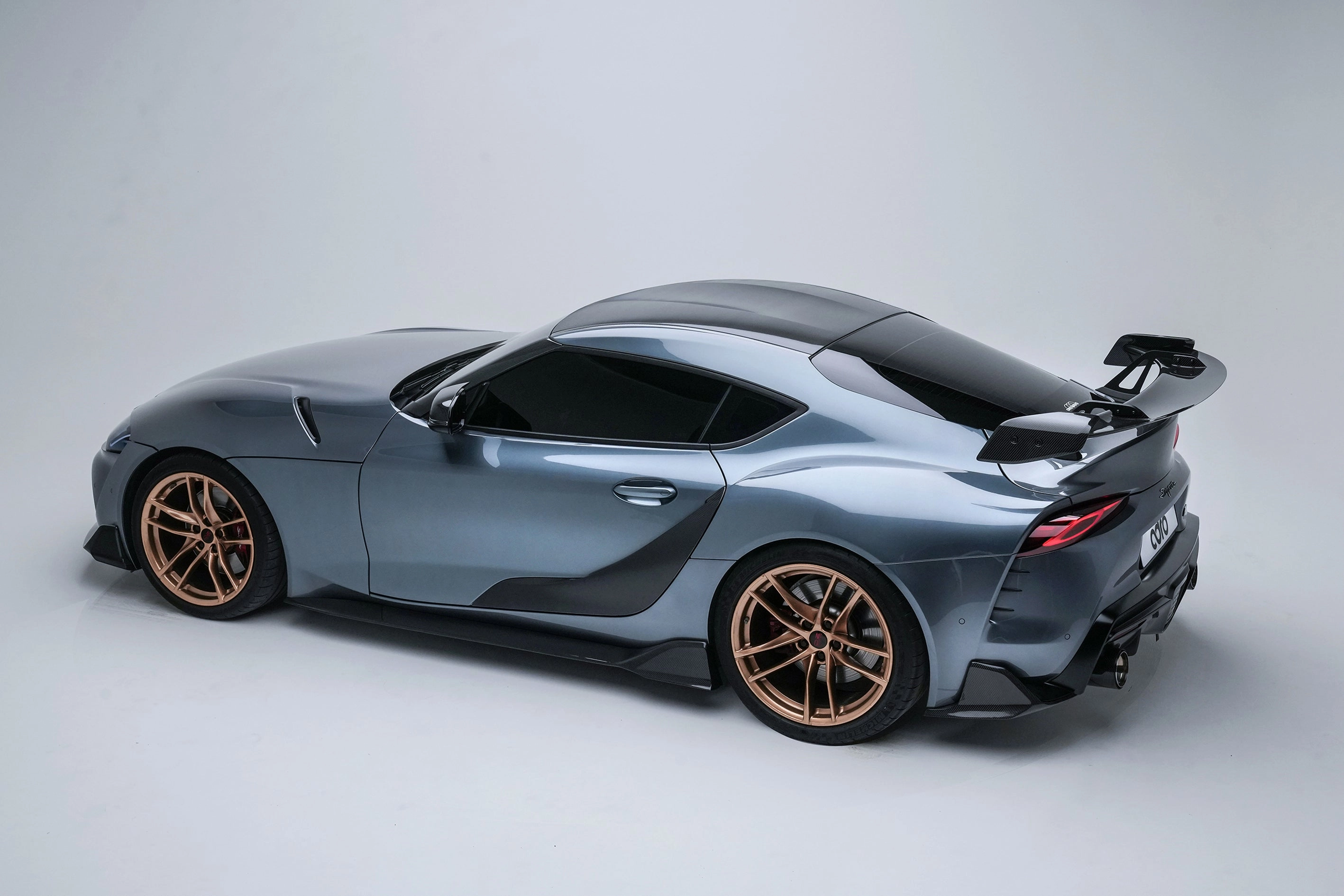 Toyota GR Supra A90 Carbon Fiber AT-R2 Swan Neck Wing 2019 
