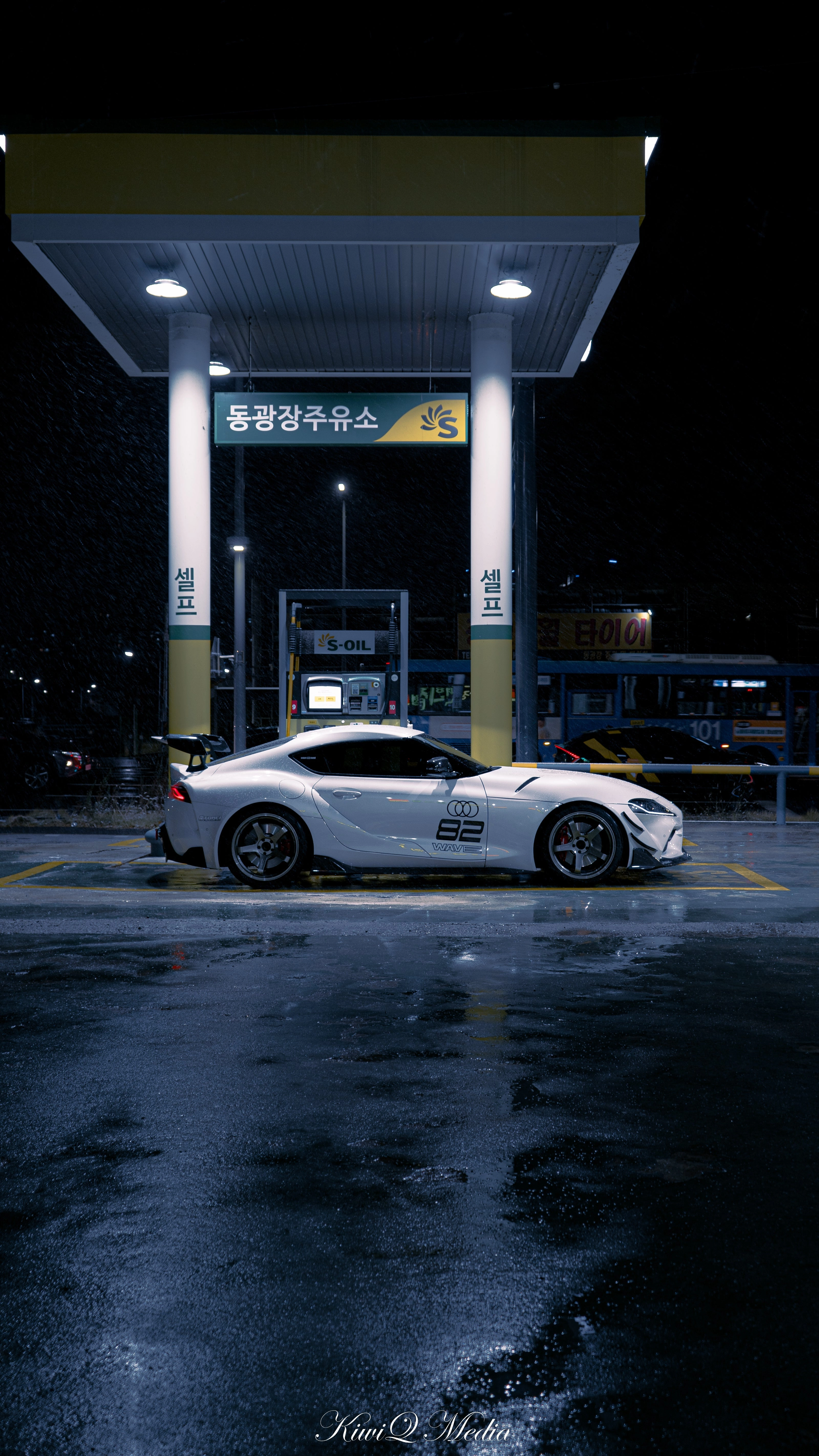 Toyota GR Supra A90 Carbon Fiber AT-R2 Taller Swan Neck Wing 2019 