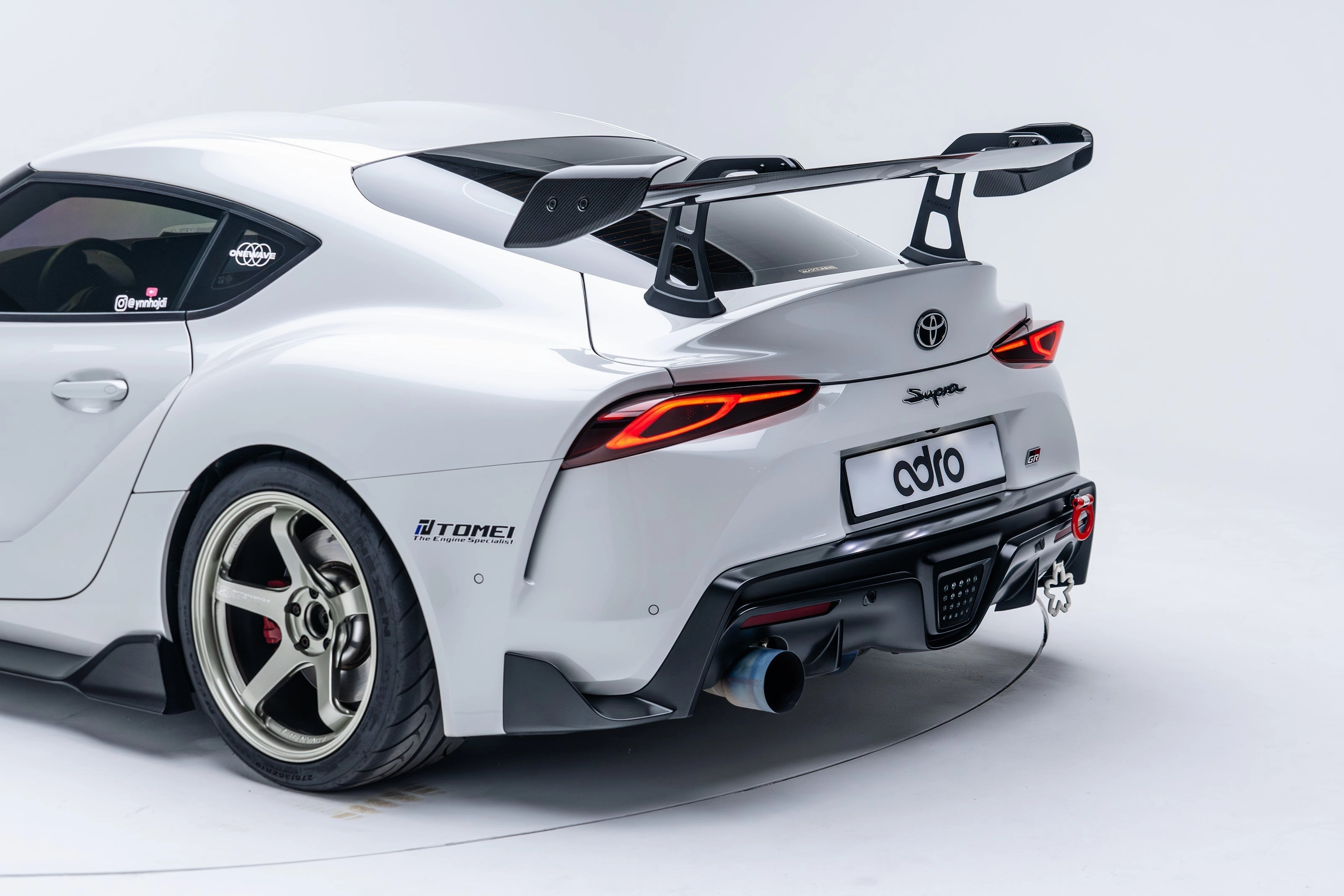 Toyota GR Supra AT-R2 V2 Carbon Fiber Taller Uprights Winglets 2019 