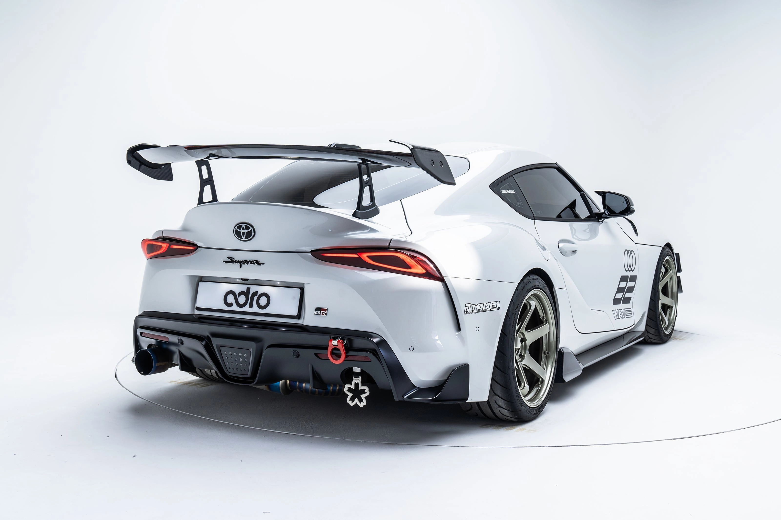 Toyota GR Supra AT-R2 V2 Carbon Fiber Taller Uprights Winglets 2019 